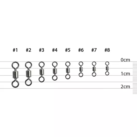 Вертлюжок Select Basic Swivel #7 (10 шт / уп), Размер: #7 (11 мм), фото , изображение 3